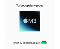 Apple MacBook Pro M3/8GB/1TB/Mac OS Gwiezdna Szarość 10R GPU - 1192966 - zdjęcie 4